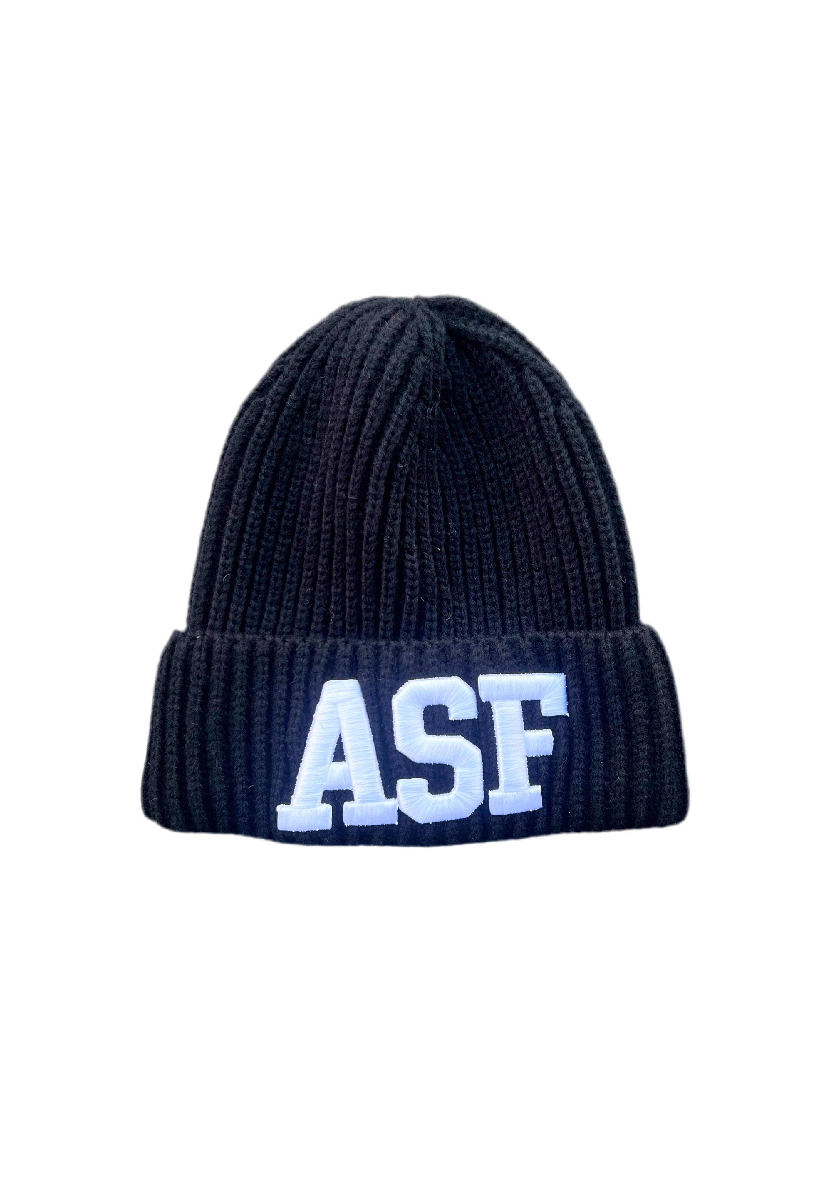 ASF-essential knit beanie ￼